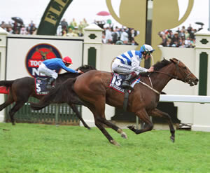 Ethereal Wins the Melbourne Cup